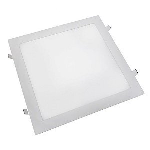 Plafon Led de Embutir 24w Quadrado 30x30 Branco Frio 6000K